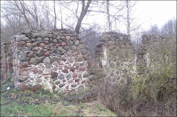  - Water-mill . Ruins of the water mill in Sidra (photo 21.12.2008)