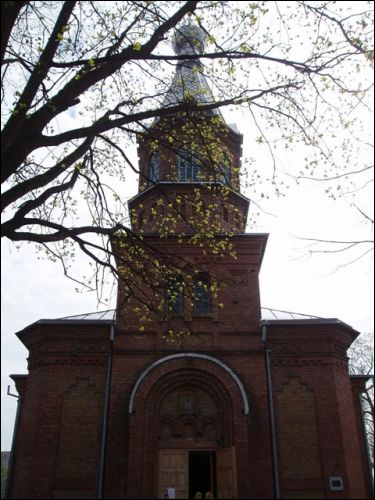 Łuniniec. Orthodox church of the Exaltation of the Holy Cross
