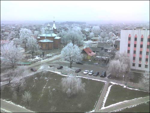  - Orthodox church of the Exaltation of the Holy Cross. View at the church