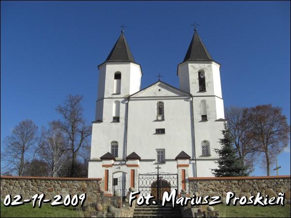 Zalesie.  Catholic church of Blessed Mary the Comforter
