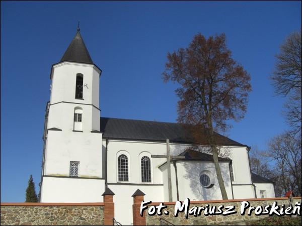 Zalesie. Catholic church of Blessed Mary the Comforter