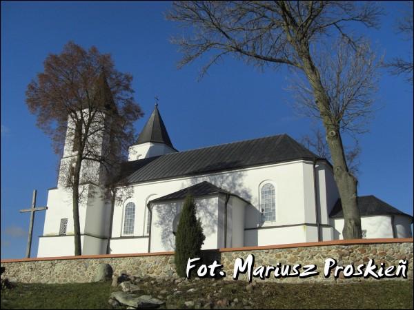 Zalesie. Catholic church of Blessed Mary the Comforter