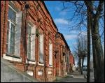 Viciebsk.  Historical buildings Grybajedava (Vietranaja 2) str.