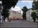 Viciebsk.  Historical buildings Talstoga str. (Padzvinskaja)