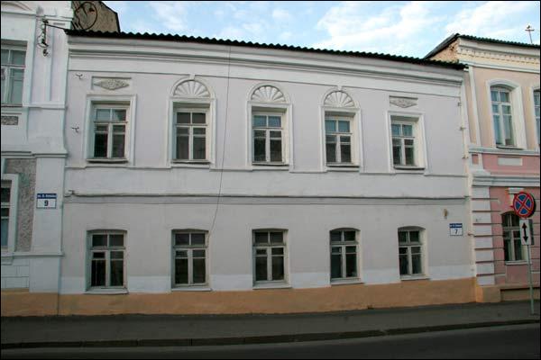  - Budynki zabytkowe ul. Janki Kupały (zaw. Babikin, zaw. Chajkina). ul. Janki Kupały, 7 (XIX/XX w.). Foto 11.2009