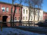Viciebsk.  Historical buildings Revalucyjnaja (Vialikaja Ilinskaja) str.