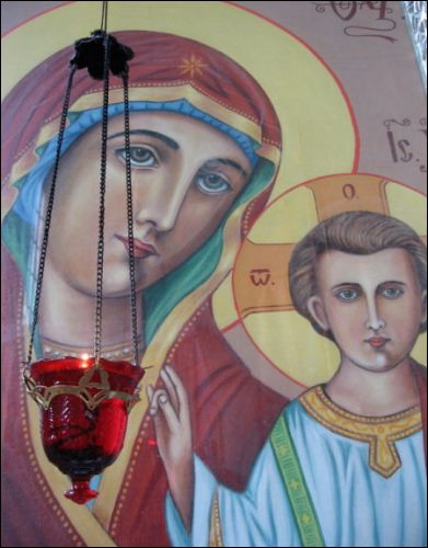  - Orthodox church of St. John. Inrerior, detail