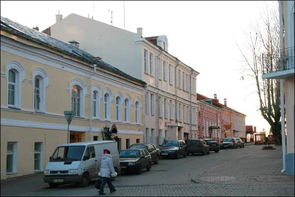 Віцебск. Гістарычная забудова вул. Крылова (Багародзіцкая, Успенская)