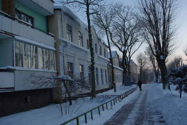 Brest. Historical buildings Lenina str.