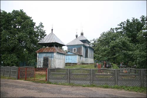  - Царква Святога Георгія. Выгляд ад дарогі (07.2007)