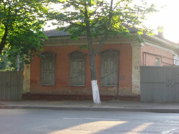 Homiel. Historical buildings Praletarskaja str.