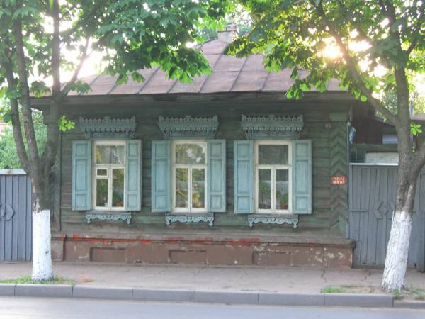 Homiel. Historical buildings Praletarskaja str.