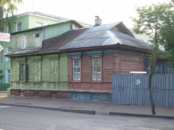 Homiel. Historical buildings Praletarskaja str.
