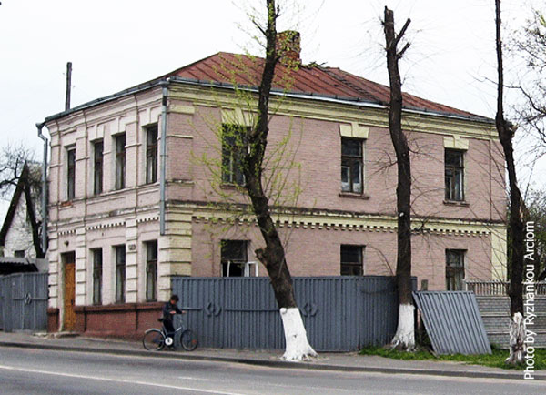 Homiel. Historical buildings Praletarskaja str.