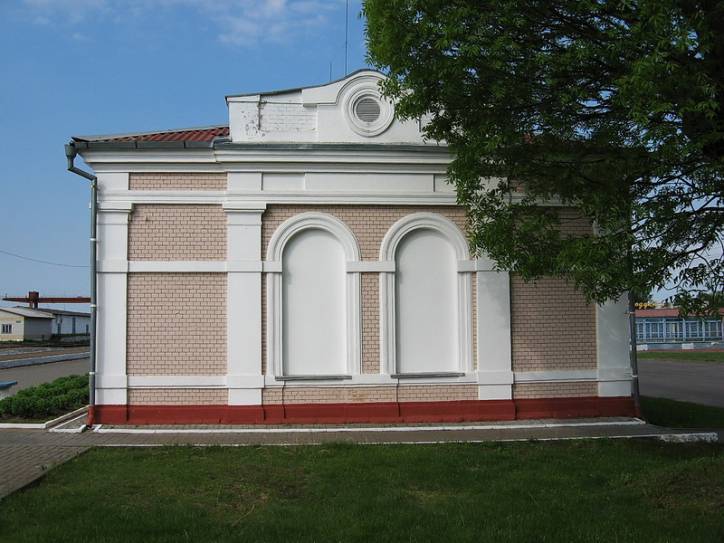 Гаўя. Чыгуначная станцыя 