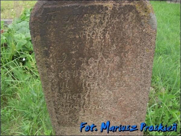  - cemetery Old Catholic. 