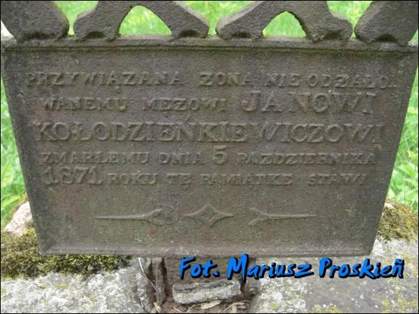  - cemetery Old Catholic. 
