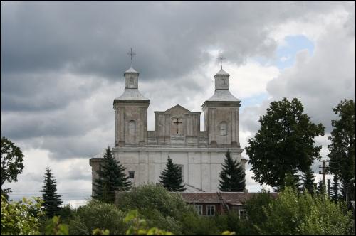  - Catholic church of the Holy Trinity. West facade of the church
