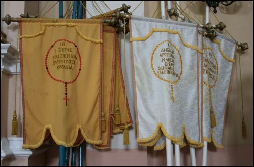  - Catholic church of the Holy Trinity. Interior, fragment