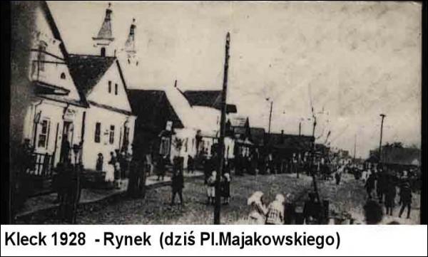 Kleck. Town at the old photos 