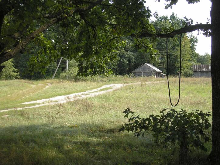 Darapiejevičy. In the village 