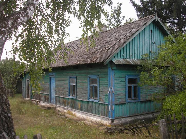 Darapiejevičy. In the village 