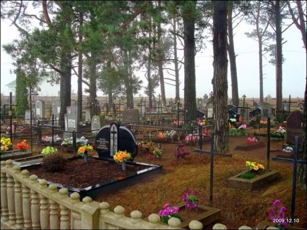  - cemetery . 