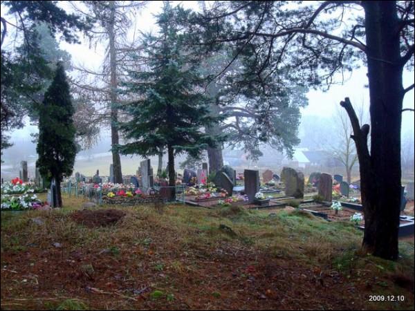 Keturiasdešimt Totorių. cemetery Village