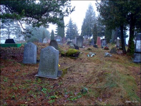 Keturiasdešimt Totorių. cemetery Village