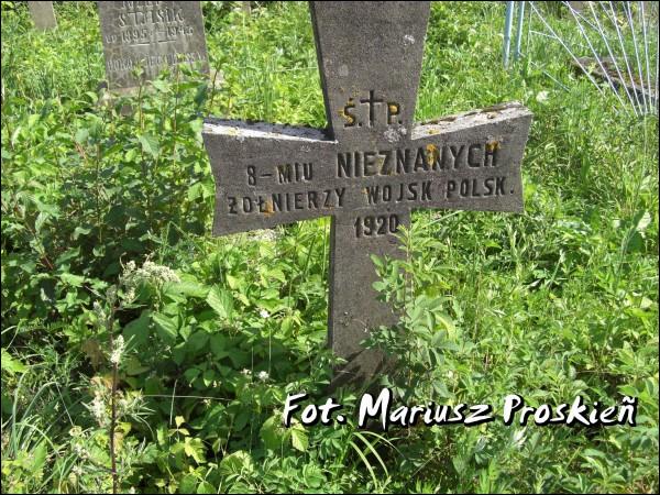 Łużki. Kwatera żołnierzy polskich poległych w 1920r.