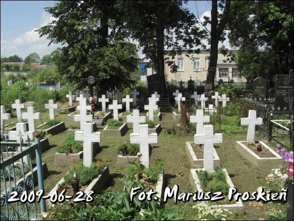 Niasviž. Tomb of Polish soldiers died in 1920 