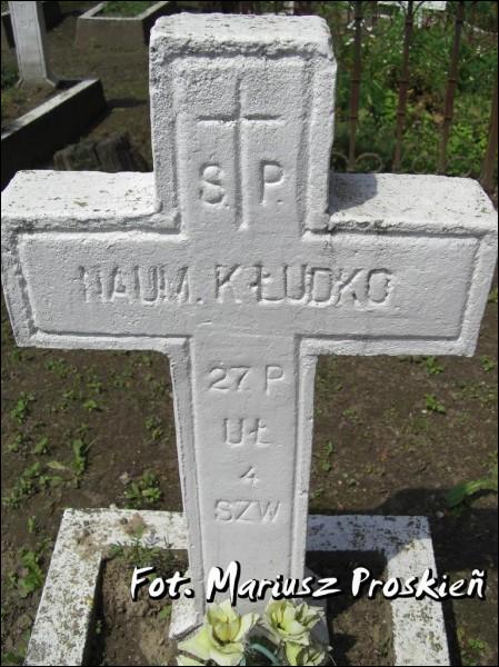 Niasviž. Tomb of Polish soldiers died in 1920 