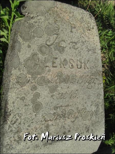  - cemetery Old Catholic. 