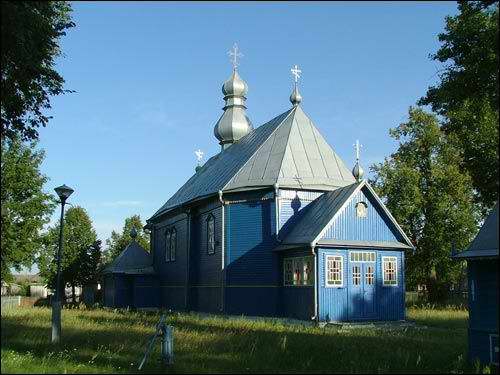 Lachaŭcy.  Orthodox church of the Birth of the Virgin
