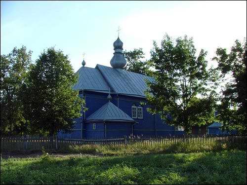 Lachaŭcy. Orthodox church of the Birth of the Virgin