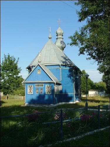 Lachaŭcy. Orthodox church of the Birth of the Virgin