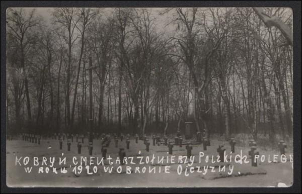 Kobryń. Kwatera żołnierzy polskich poległych w 1920r. 