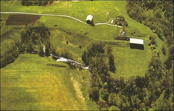 Videniškiai. Site of ancient castle 