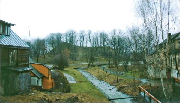 Ukmergė. Site of ancient castle 