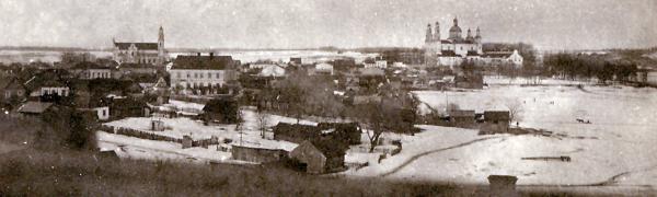  - Горад на фотаздымках часоў 2-ой сусветнай вайны . 