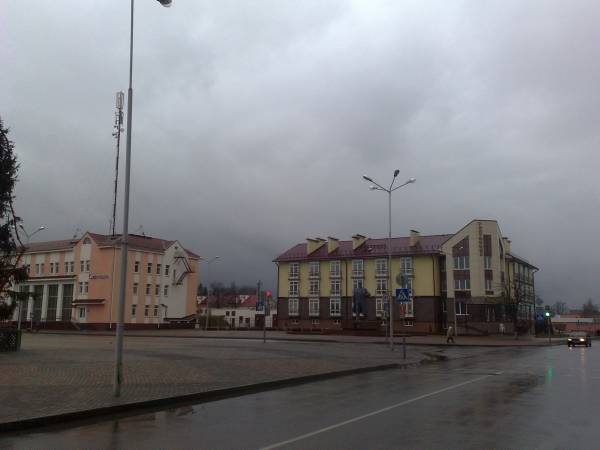  - Town streets . 