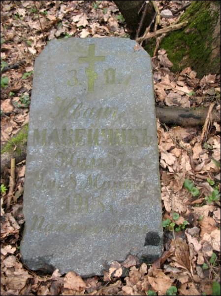 Raŭbičy. cemetery Old
