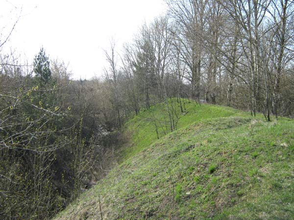  - Site of ancient castle . 