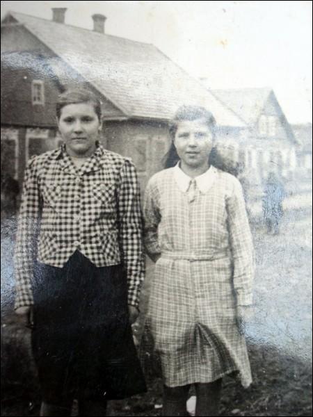 Giejsiškės. Old photos of the village 