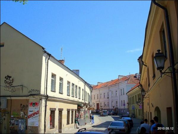 Vilnius. Neighbourhood Užupis