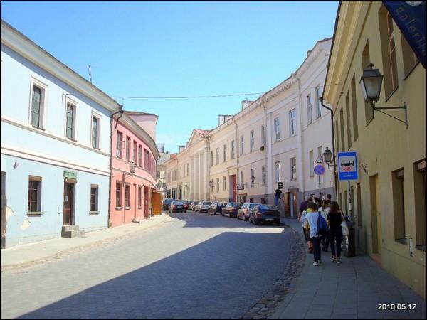 Vilnius. Neighbourhood Užupis
