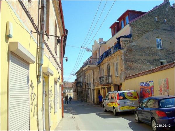 Vilnius. Neighbourhood Užupis