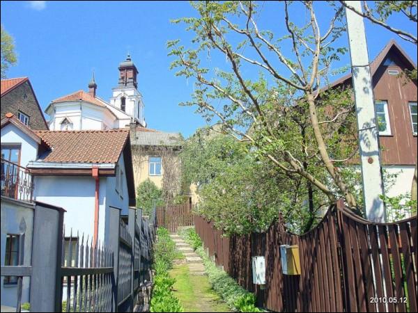 Vilnius. Neighbourhood Užupis