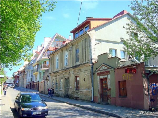 Vilnius. Neighbourhood Užupis