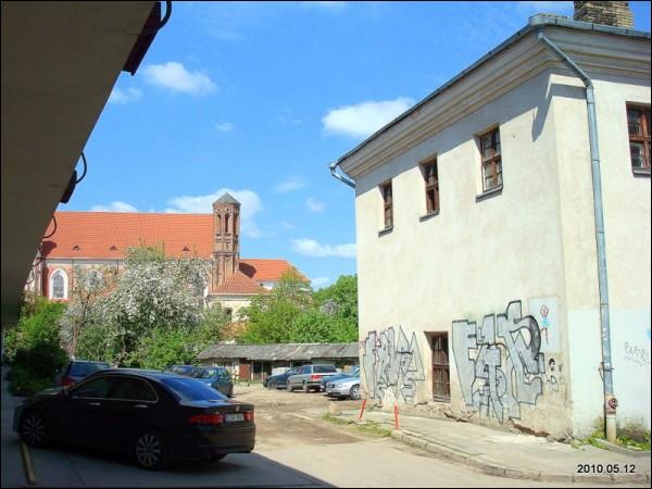 Vilnius. Neighbourhood Užupis